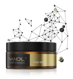 Hårmaske med keratin
