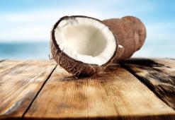 Enkel kokosolje - kompleks beskyttelse av hår som trenger styrking